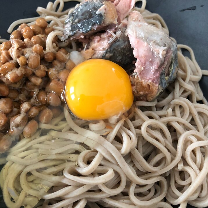 栄養満点★乗っけ蕎麦★